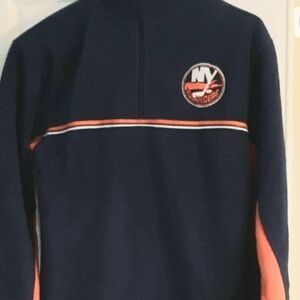 Youth NY Islanders Half-Zip Pullover L